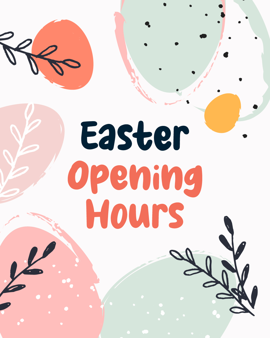 Featured image for “Planning a visit over the Easter weekend?”