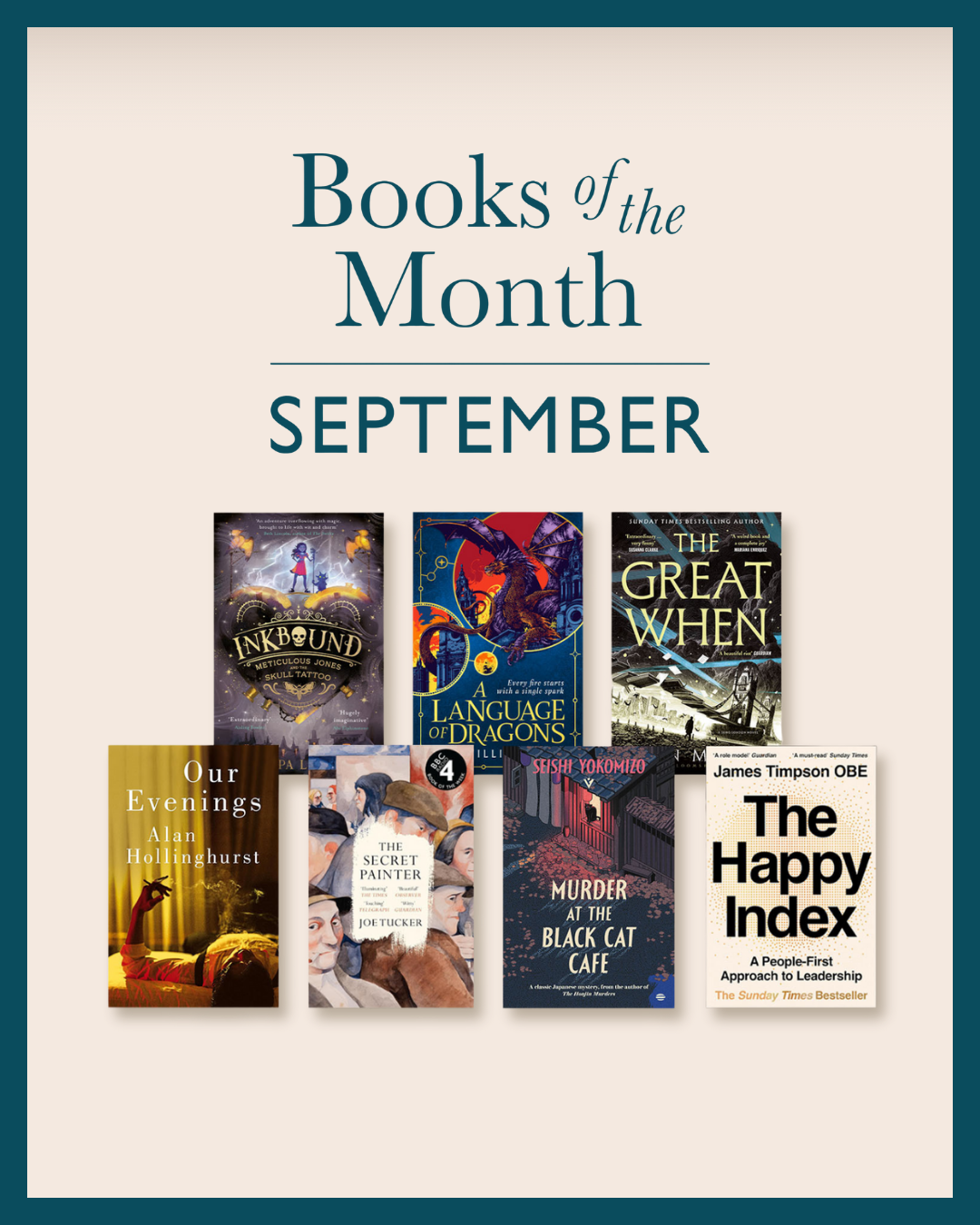 Featured image for “Waterstones Books of the Month — September”
