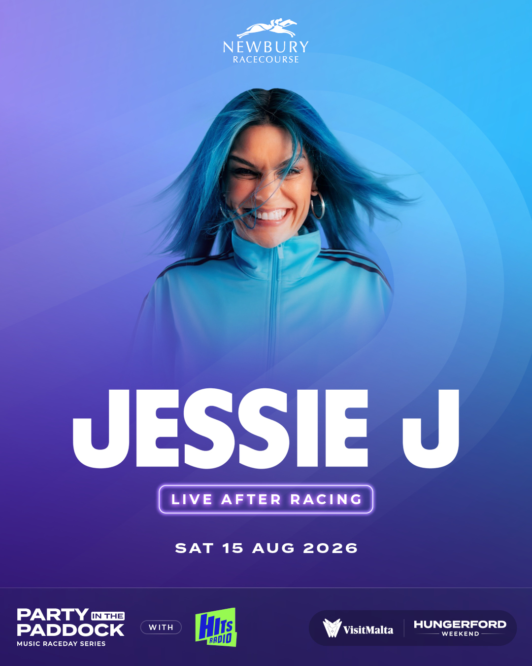 Featured image for “Jessie J Live After Racing at Newbury Racecourse”