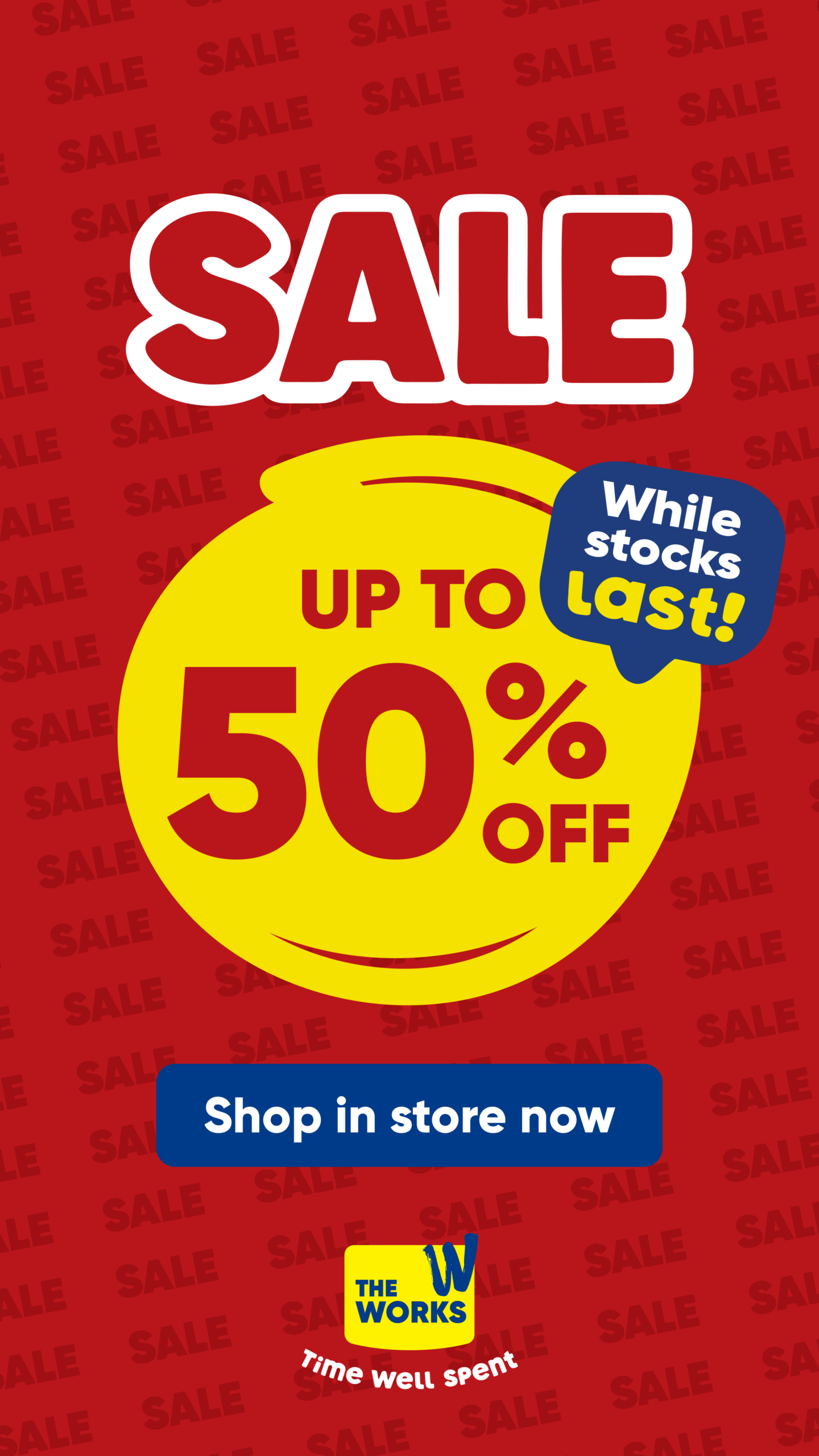 Featured image for “Sale Now On at The Works”